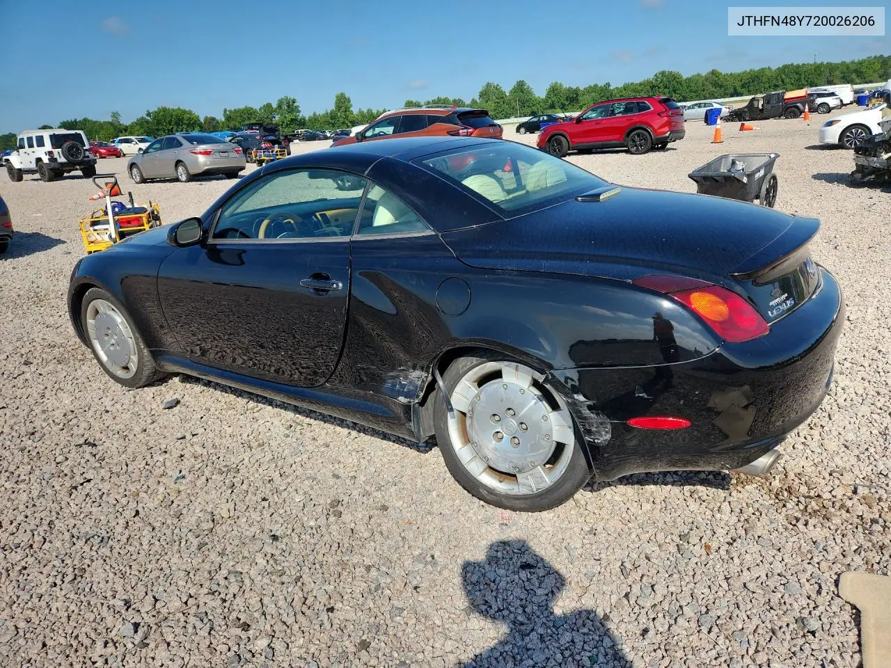 2002 Lexus Sc 430 VIN: JTHFN48Y720026206 Lot: 51924616