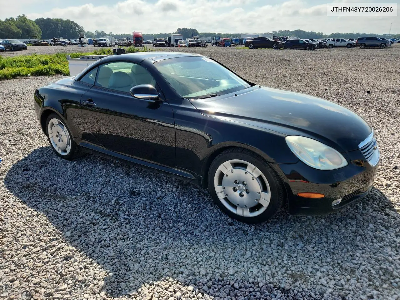 2002 Lexus Sc 430 VIN: JTHFN48Y720026206 Lot: 51924616