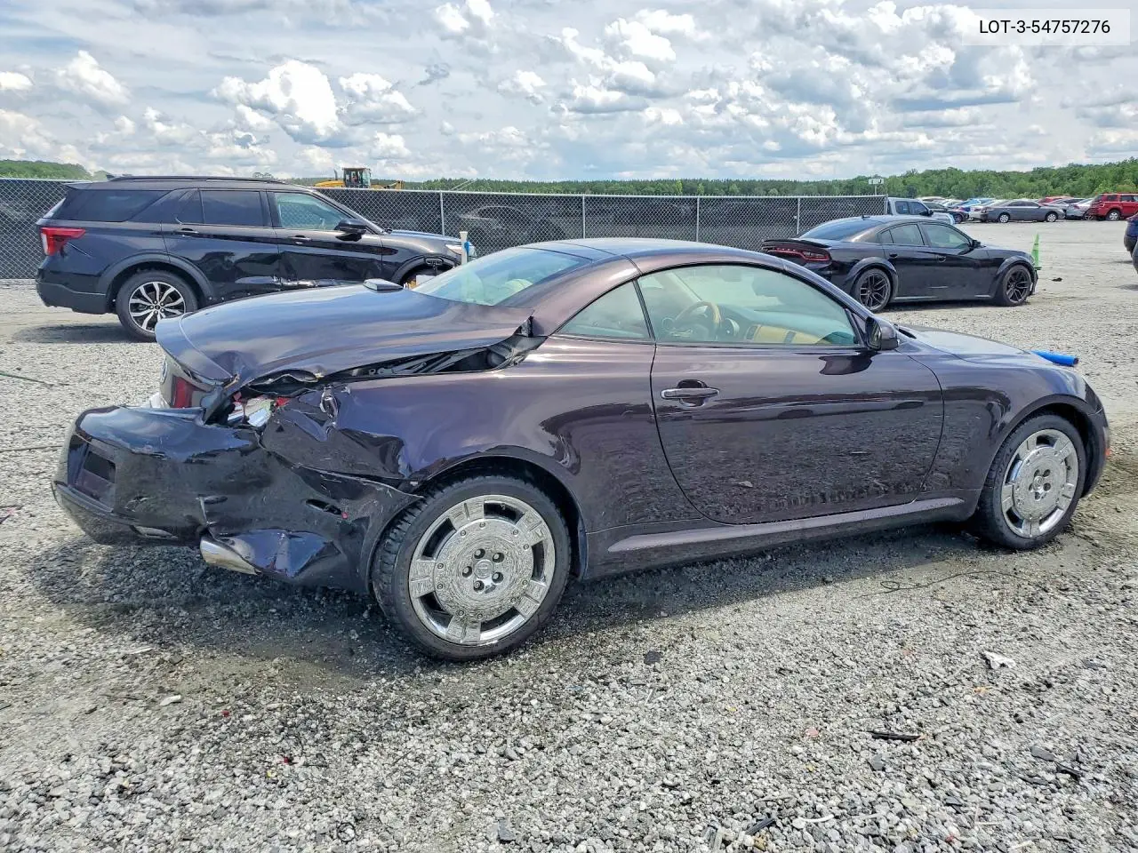 2002 Lexus Sc 430 VIN: JTHFN48Y020018996 Lot: 54757276