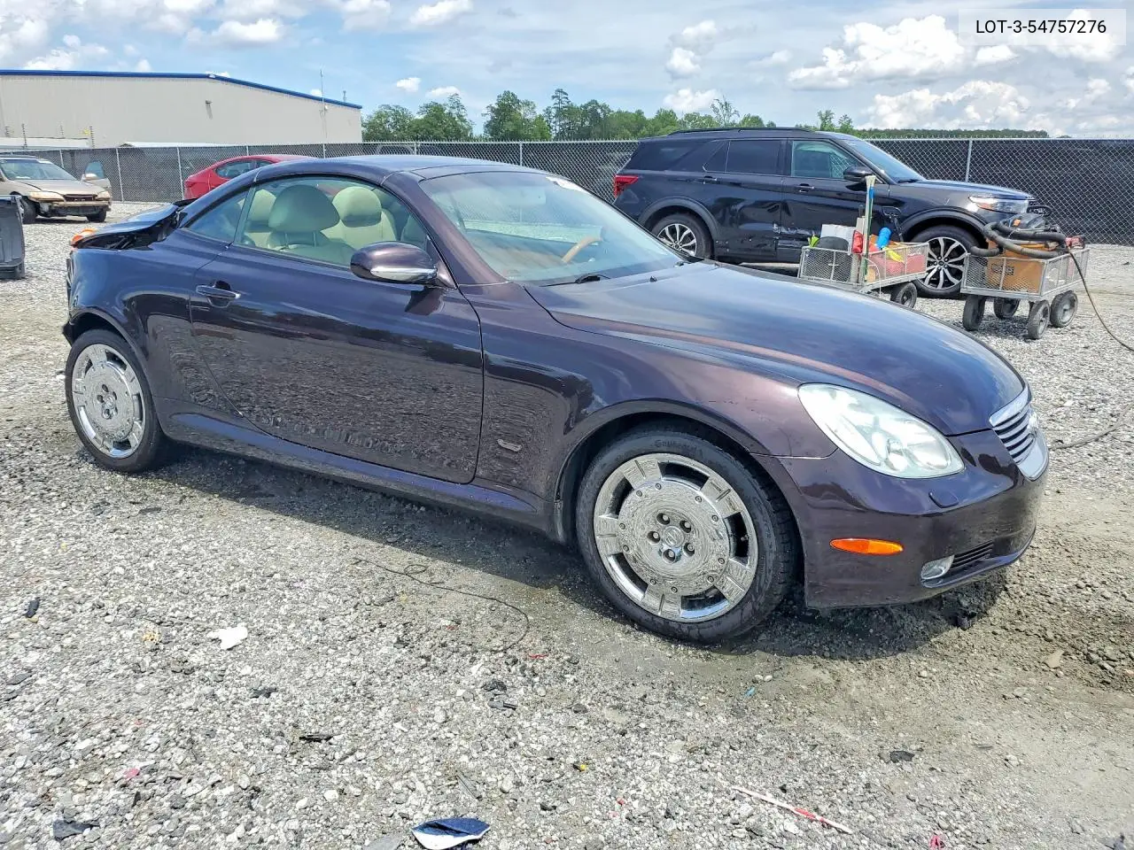 2002 Lexus Sc 430 VIN: JTHFN48Y020018996 Lot: 54757276