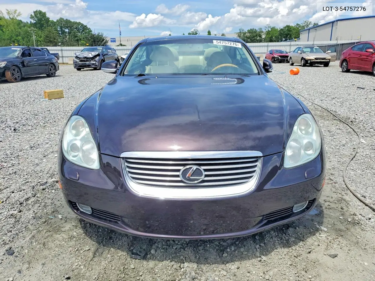 2002 Lexus Sc 430 VIN: JTHFN48Y020018996 Lot: 54757276