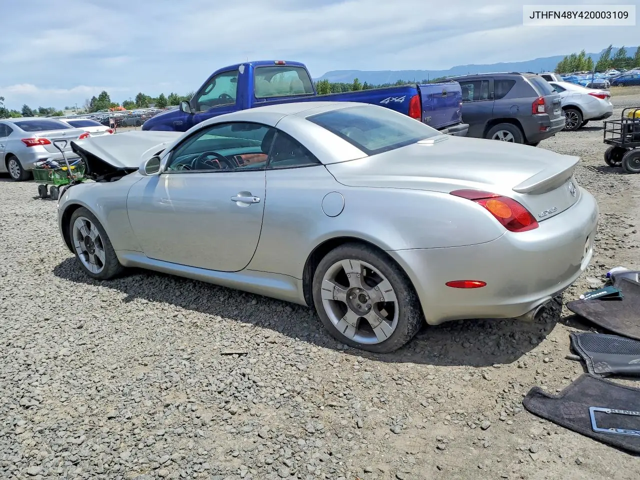 2002 Lexus Sc 430 VIN: JTHFN48Y420003109 Lot: 57960766