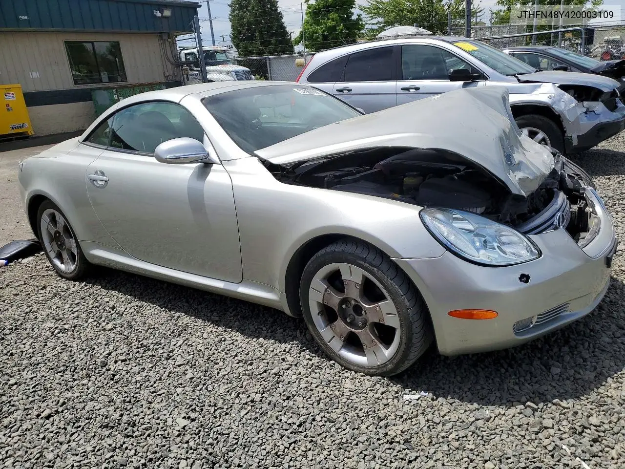 2002 Lexus Sc 430 VIN: JTHFN48Y420003109 Lot: 57960766
