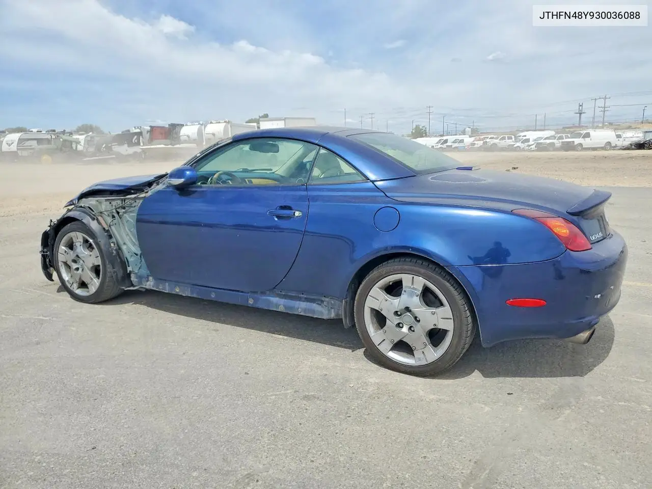 2003 Lexus Sc 430 VIN: JTHFN48Y930036088 Lot: 54445666