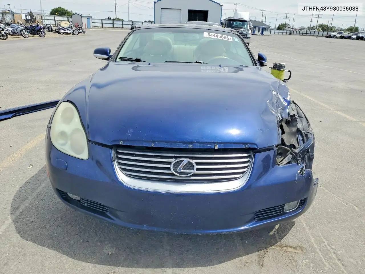 2003 Lexus Sc 430 VIN: JTHFN48Y930036088 Lot: 54445666