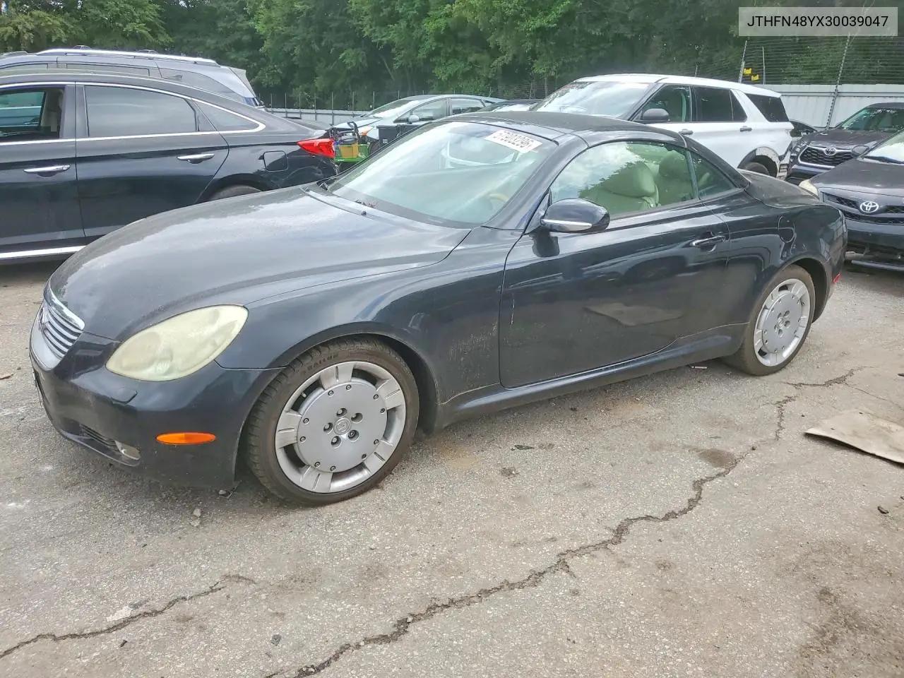2003 Lexus Sc 430 VIN: JTHFN48YX30039047 Lot: 57903296
