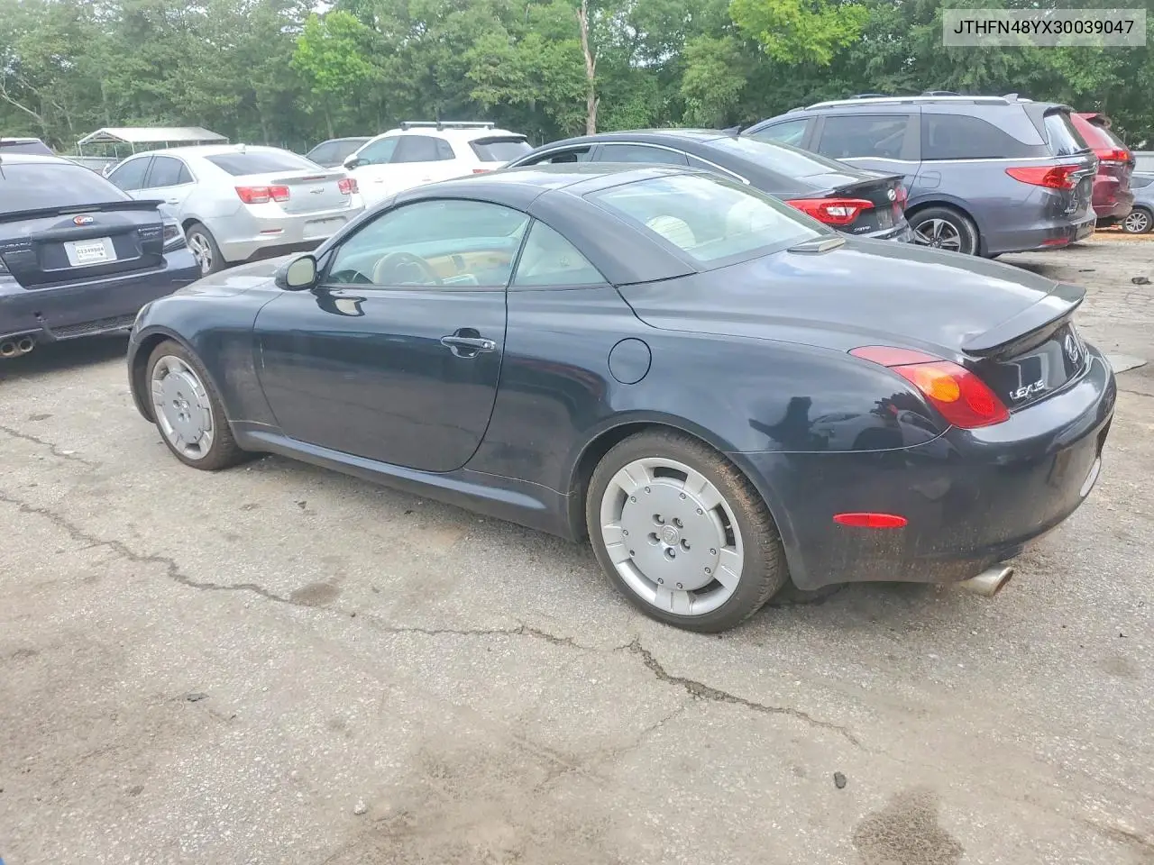 2003 Lexus Sc 430 VIN: JTHFN48YX30039047 Lot: 57903296