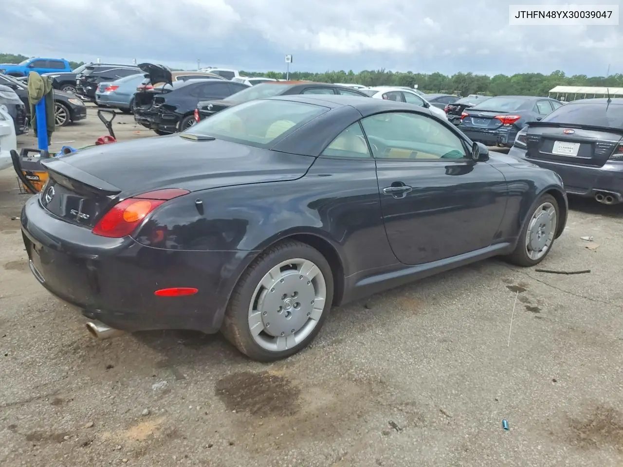 2003 Lexus Sc 430 VIN: JTHFN48YX30039047 Lot: 57903296