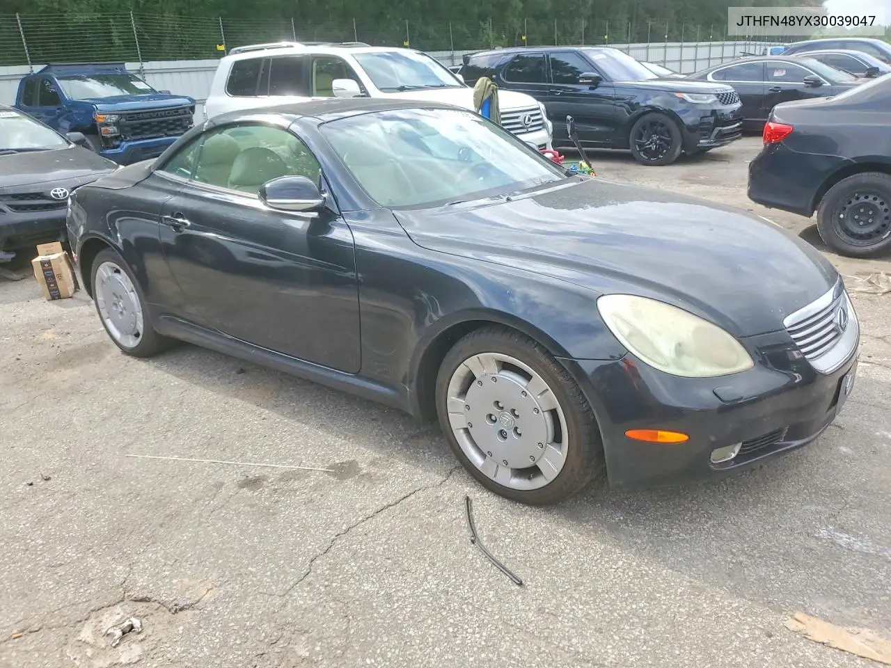 2003 Lexus Sc 430 VIN: JTHFN48YX30039047 Lot: 57903296