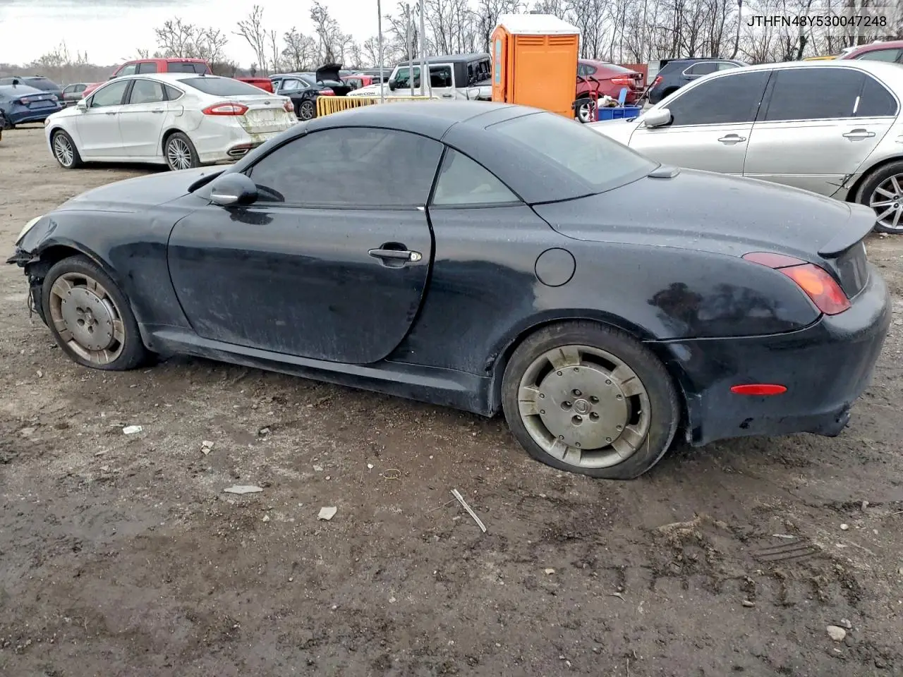 2003 Lexus Sc 430 VIN: JTHFN48Y530047248 Lot: 98292935