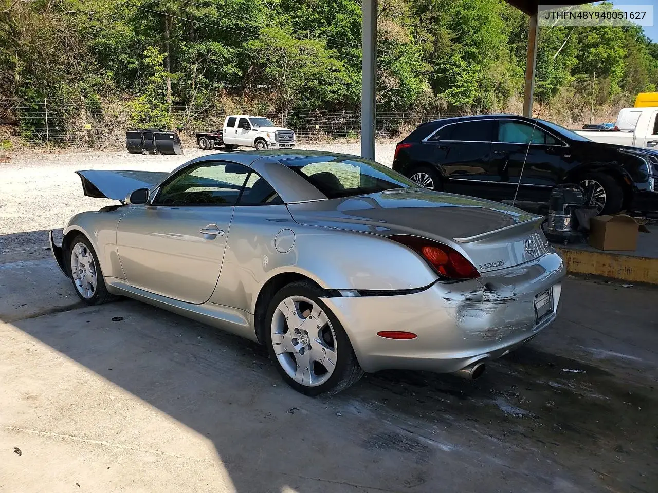 2004 Lexus Sc 430 VIN: JTHFN48Y940051627 Lot: 50736476