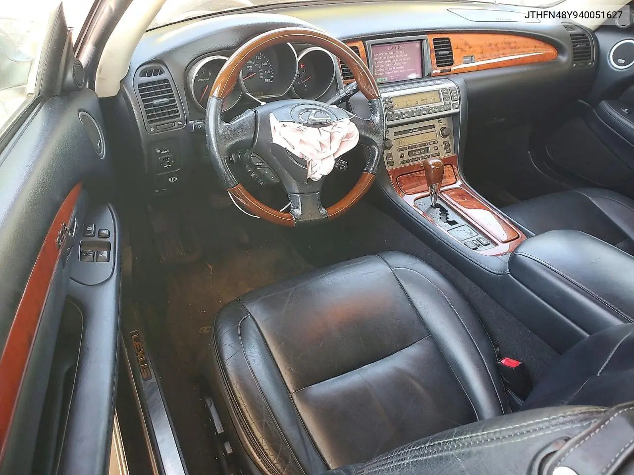 2004 Lexus Sc 430 VIN: JTHFN48Y940051627 Lot: 50736476