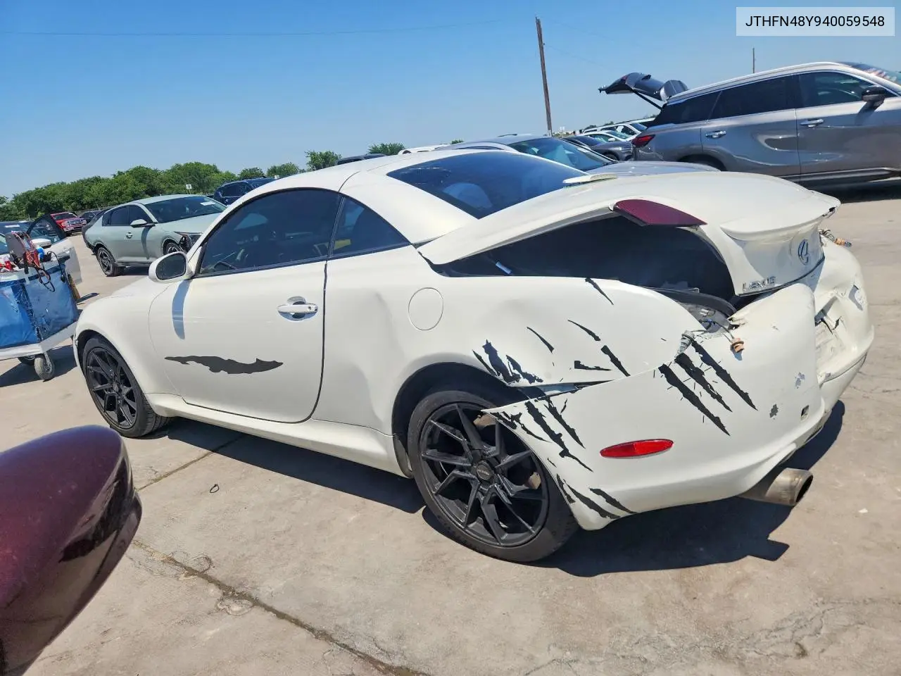 2004 Lexus Sc 430 VIN: JTHFN48Y940059548 Lot: 53223966