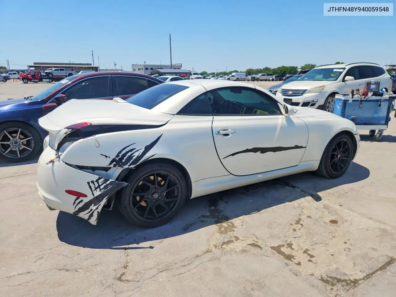 2004 Lexus Sc 430 VIN: JTHFN48Y940059548 Lot: 53223966