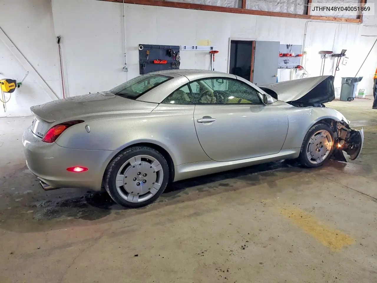 2004 Lexus Sc 430 VIN: JTHFN48Y040051869 Lot: 54867736