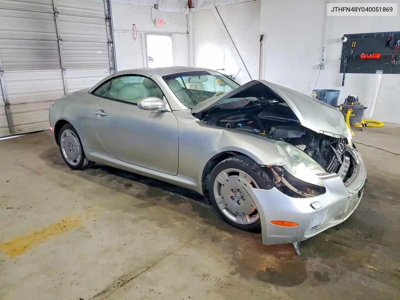2004 Lexus Sc 430 VIN: JTHFN48Y040051869 Lot: 54867736