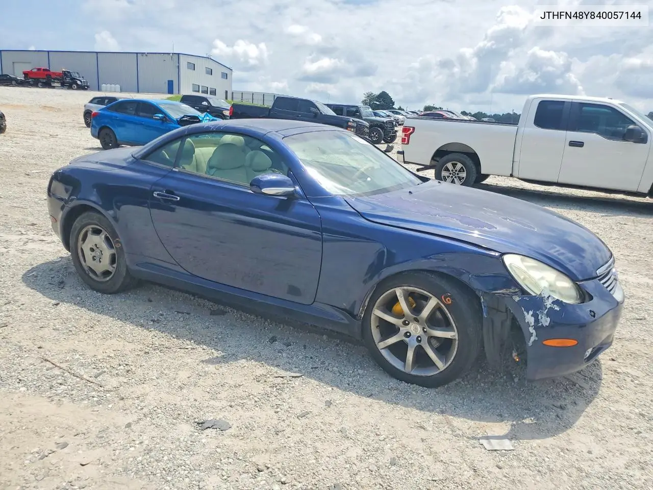 2004 Lexus Sc 430 VIN: JTHFN48Y840057144 Lot: 59277096