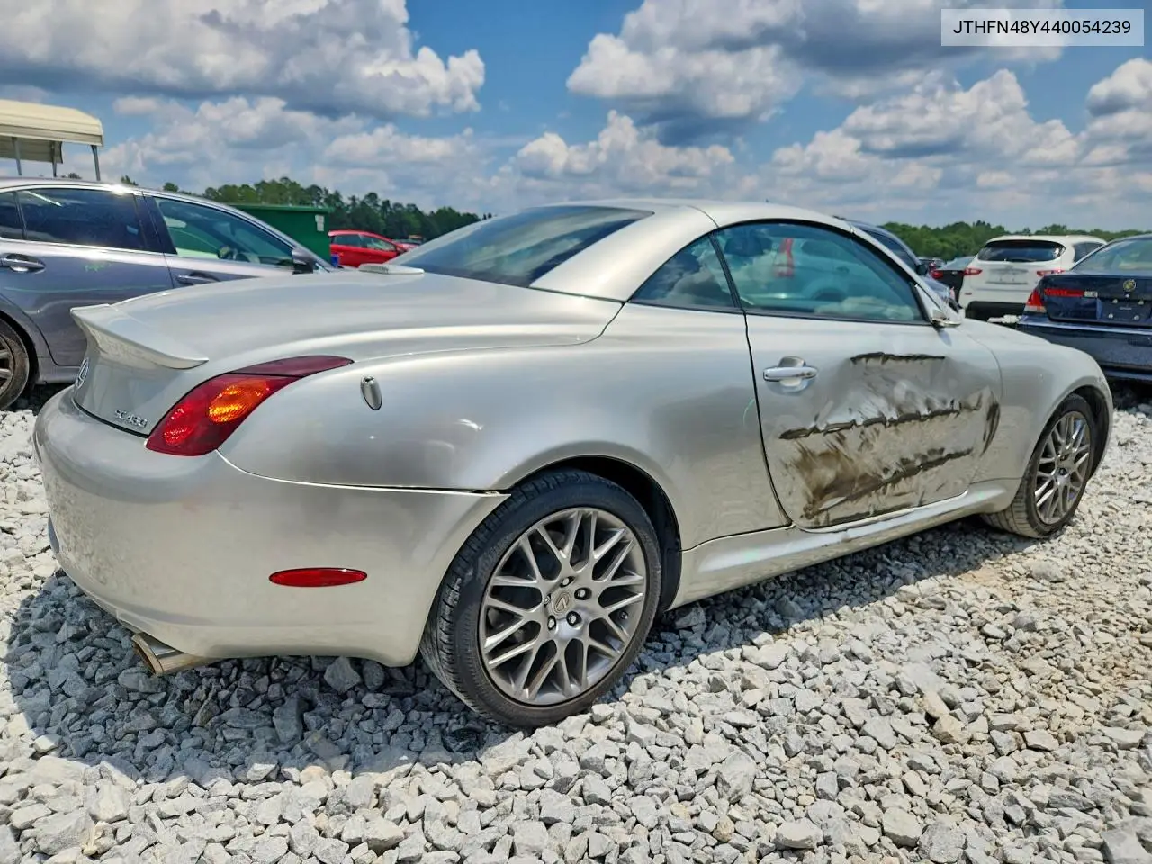 2004 Lexus Sc 430 VIN: JTHFN48Y440054239 Lot: 59847186