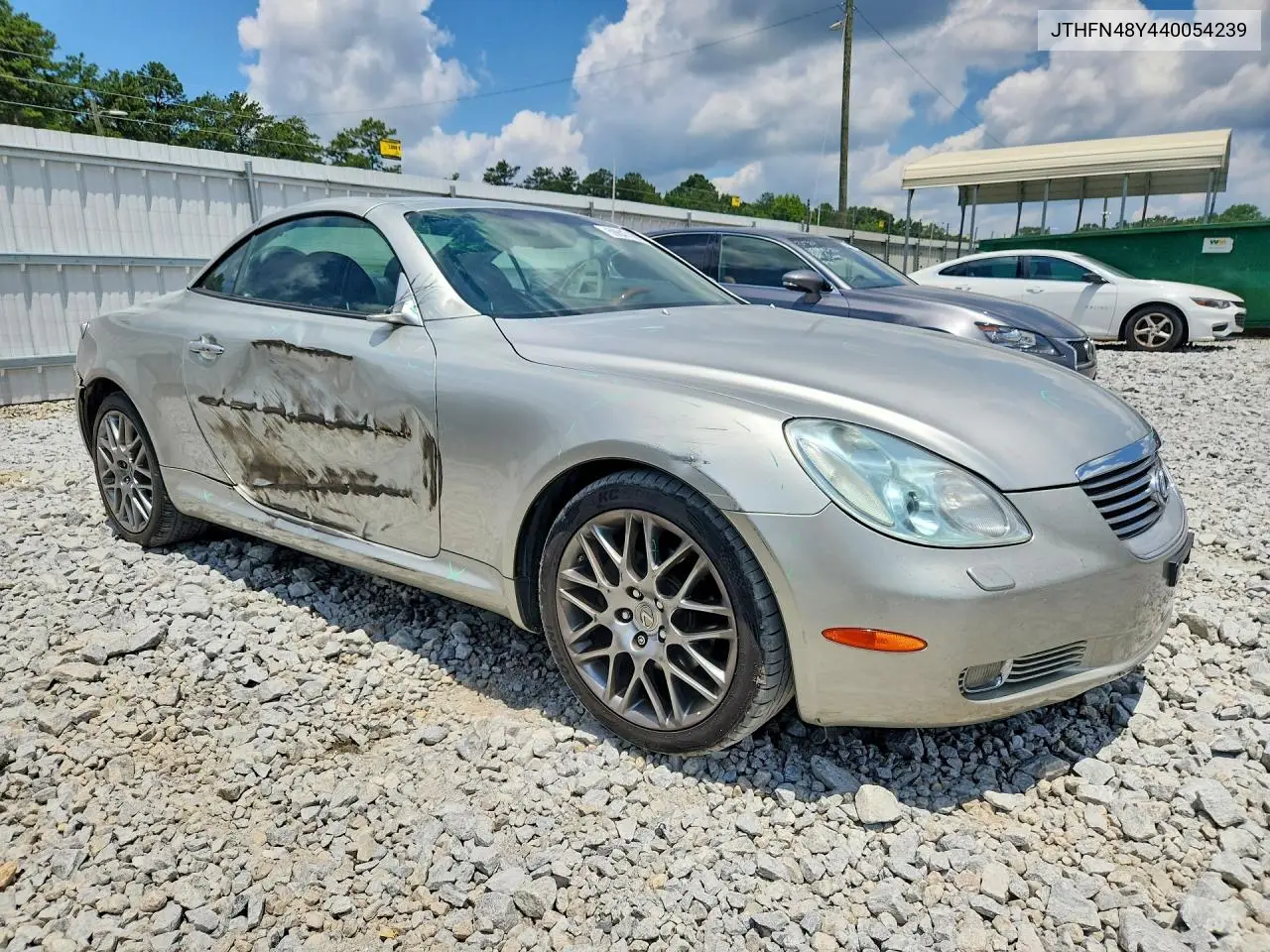2004 Lexus Sc 430 VIN: JTHFN48Y440054239 Lot: 59847186