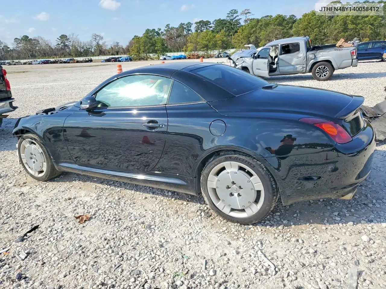 2004 Lexus Sc 430 Base VIN: JTHFN48Y140058412 Lot: 77357765