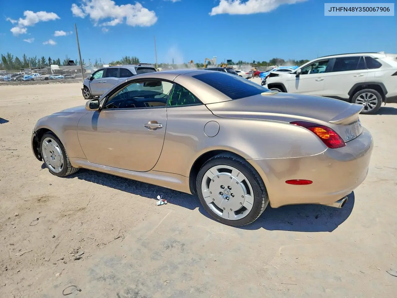 2005 Lexus Sc 430 VIN: JTHFN48Y350067906 Lot: 52746336
