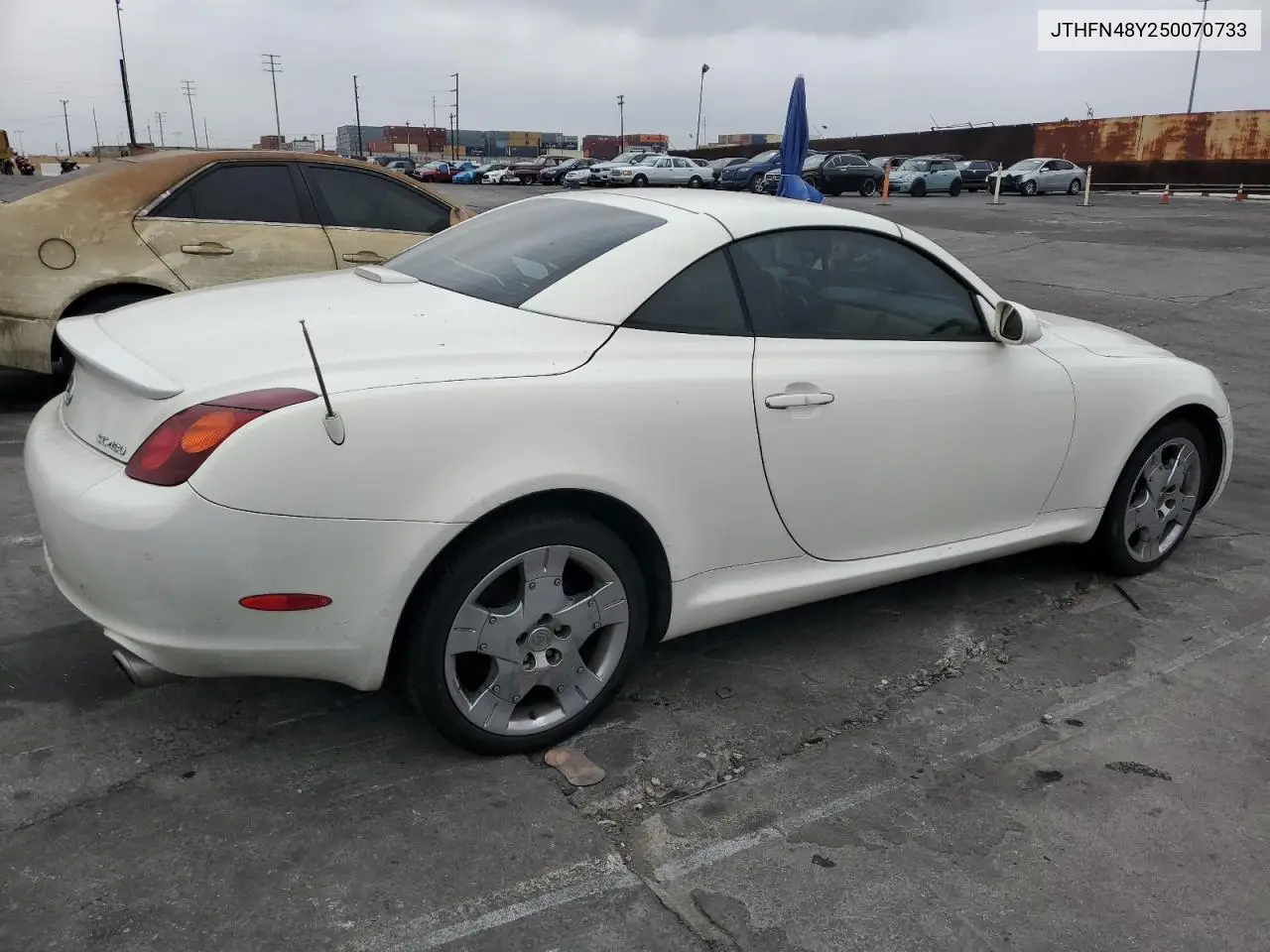 2005 Lexus Sc 430 VIN: JTHFN48Y250070733 Lot: 69216915