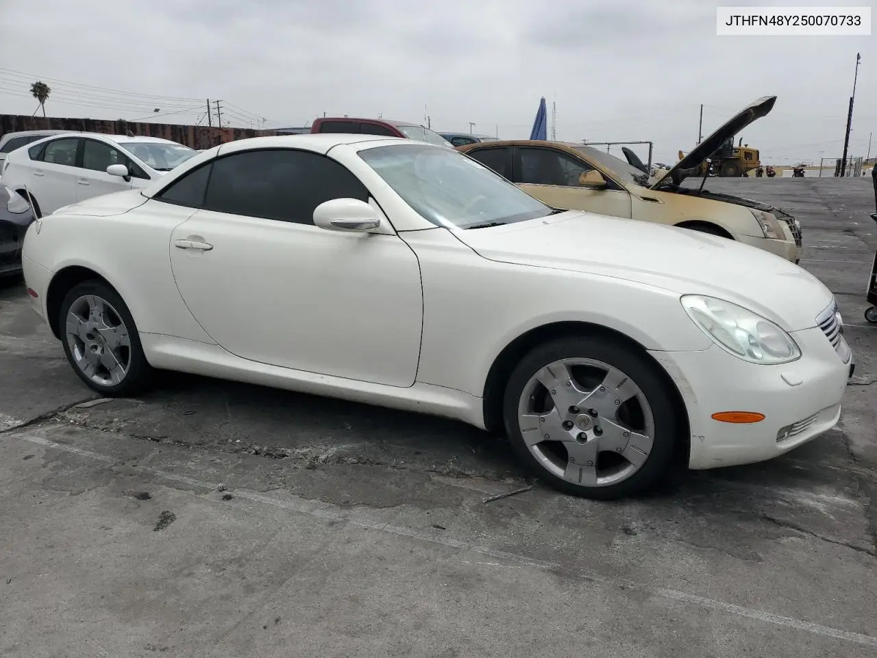 2005 Lexus Sc 430 VIN: JTHFN48Y250070733 Lot: 69216915