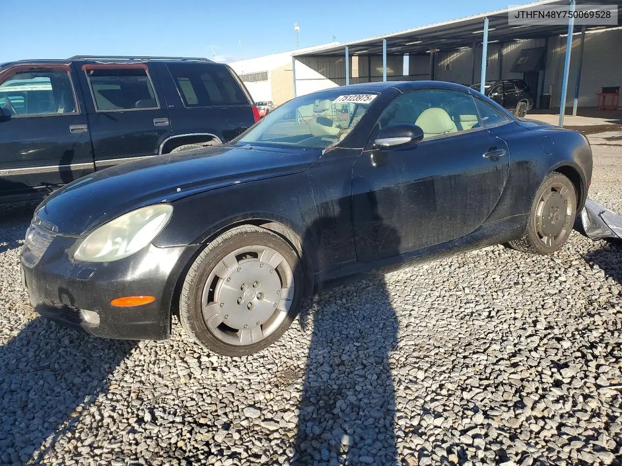 2005 Lexus Sc 430 VIN: JTHFN48Y750069528 Lot: 75123975