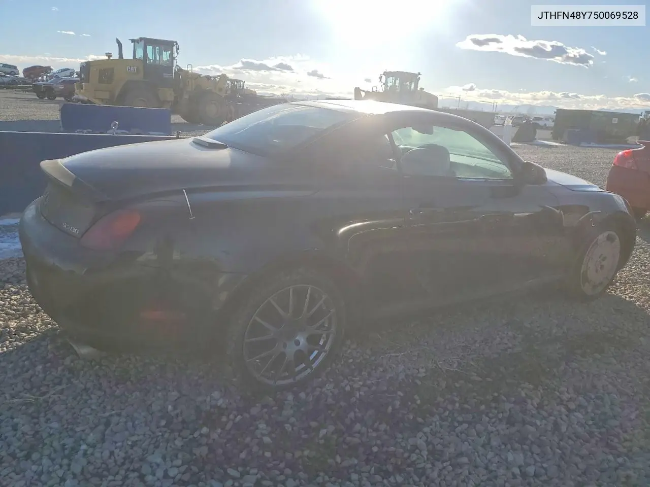 2005 Lexus Sc 430 VIN: JTHFN48Y750069528 Lot: 75123975