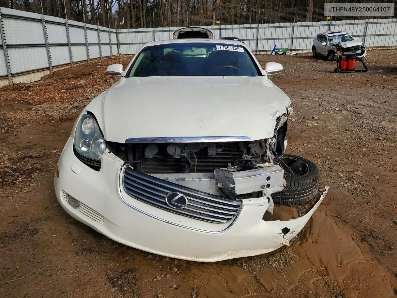 2005 Lexus Sc 430 VIN: JTHFN48Y250064107 Lot: 77691285