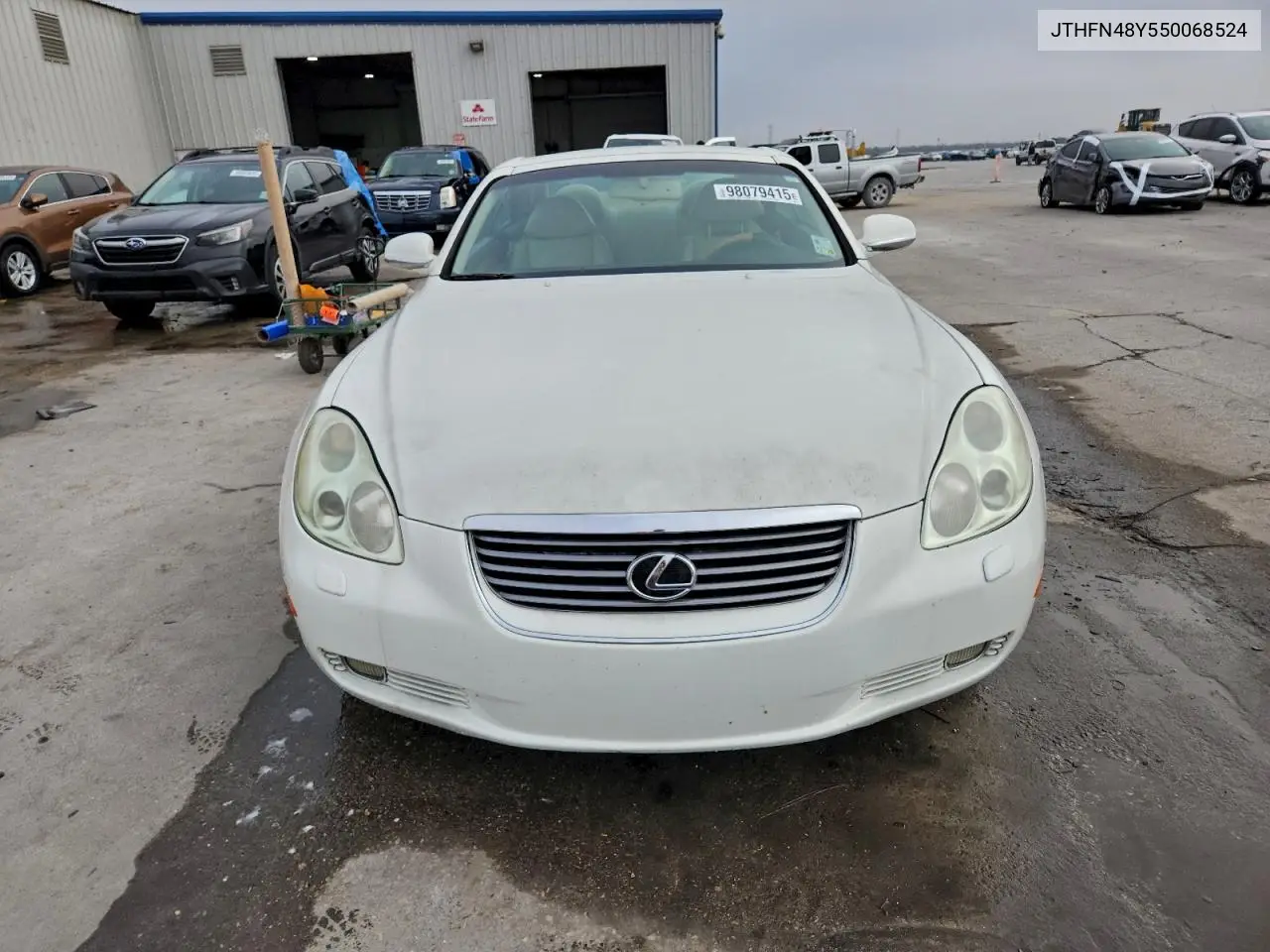 2005 Lexus Sc 430 VIN: JTHFN48Y550068524 Lot: 98079415