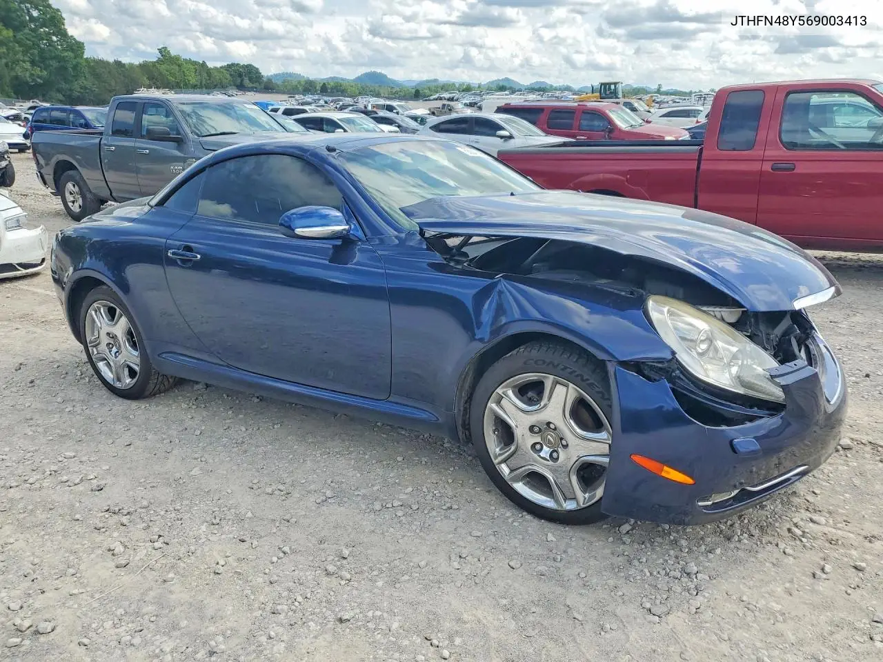 2006 Lexus Sc 430 VIN: JTHFN48Y569003413 Lot: 55041496