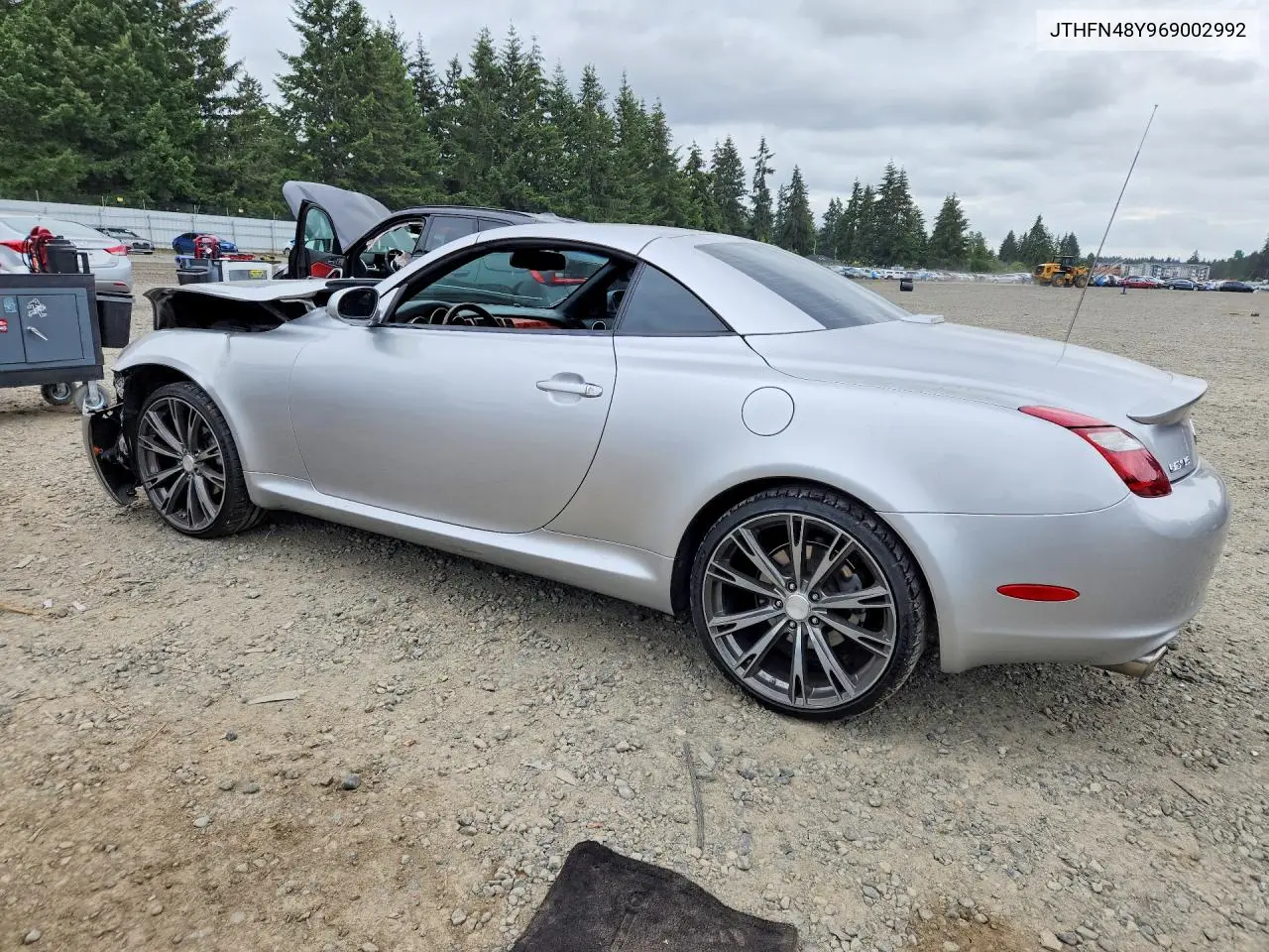 2006 Lexus Sc 430 VIN: JTHFN48Y969002992 Lot: 55549556
