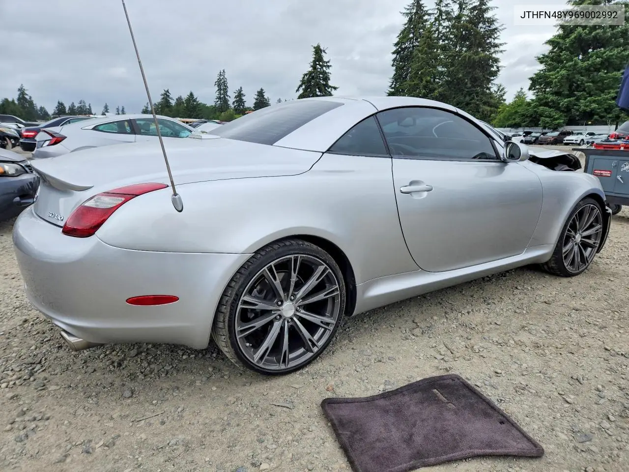 2006 Lexus Sc 430 VIN: JTHFN48Y969002992 Lot: 55549556