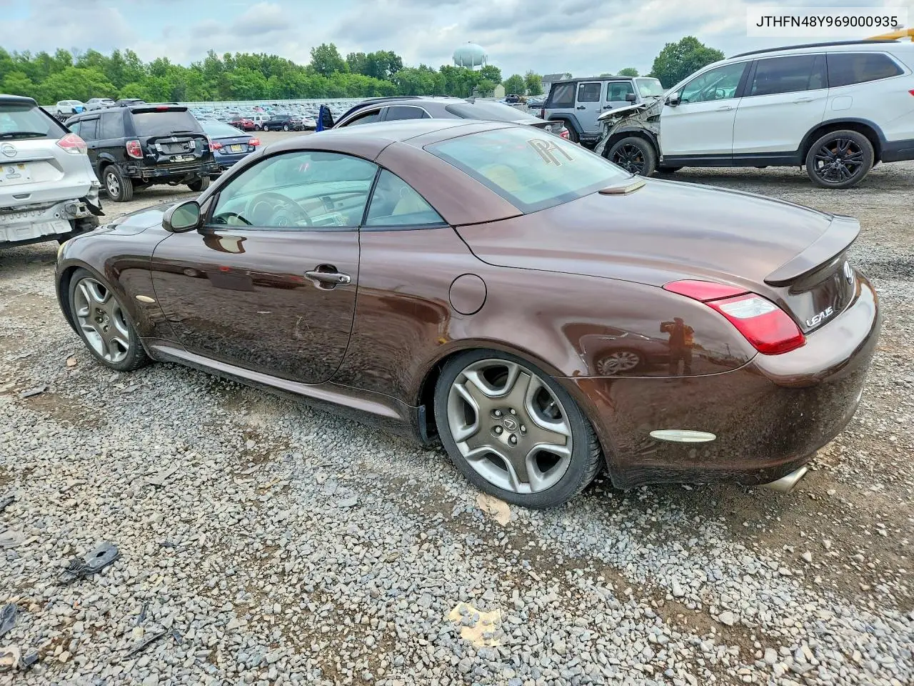 2006 Lexus Sc 430 VIN: JTHFN48Y969000935 Lot: 58551616