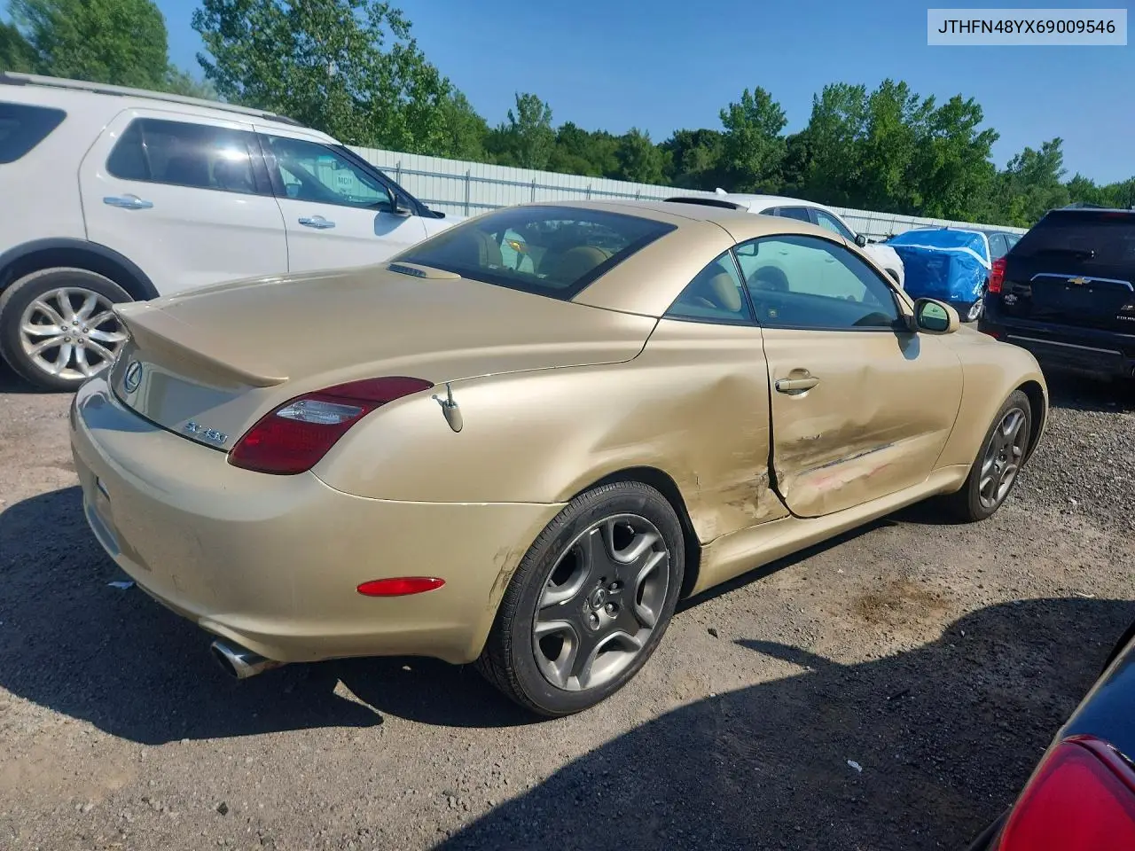 2006 Lexus Sc 430 VIN: JTHFN48YX69009546 Lot: 59355486