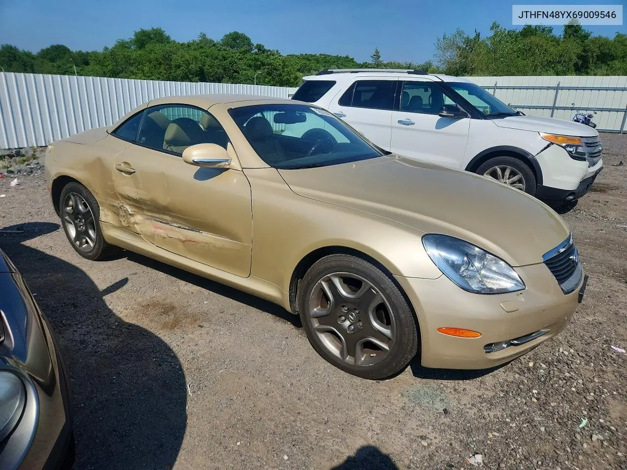 2006 Lexus Sc 430 VIN: JTHFN48YX69009546 Lot: 59355486
