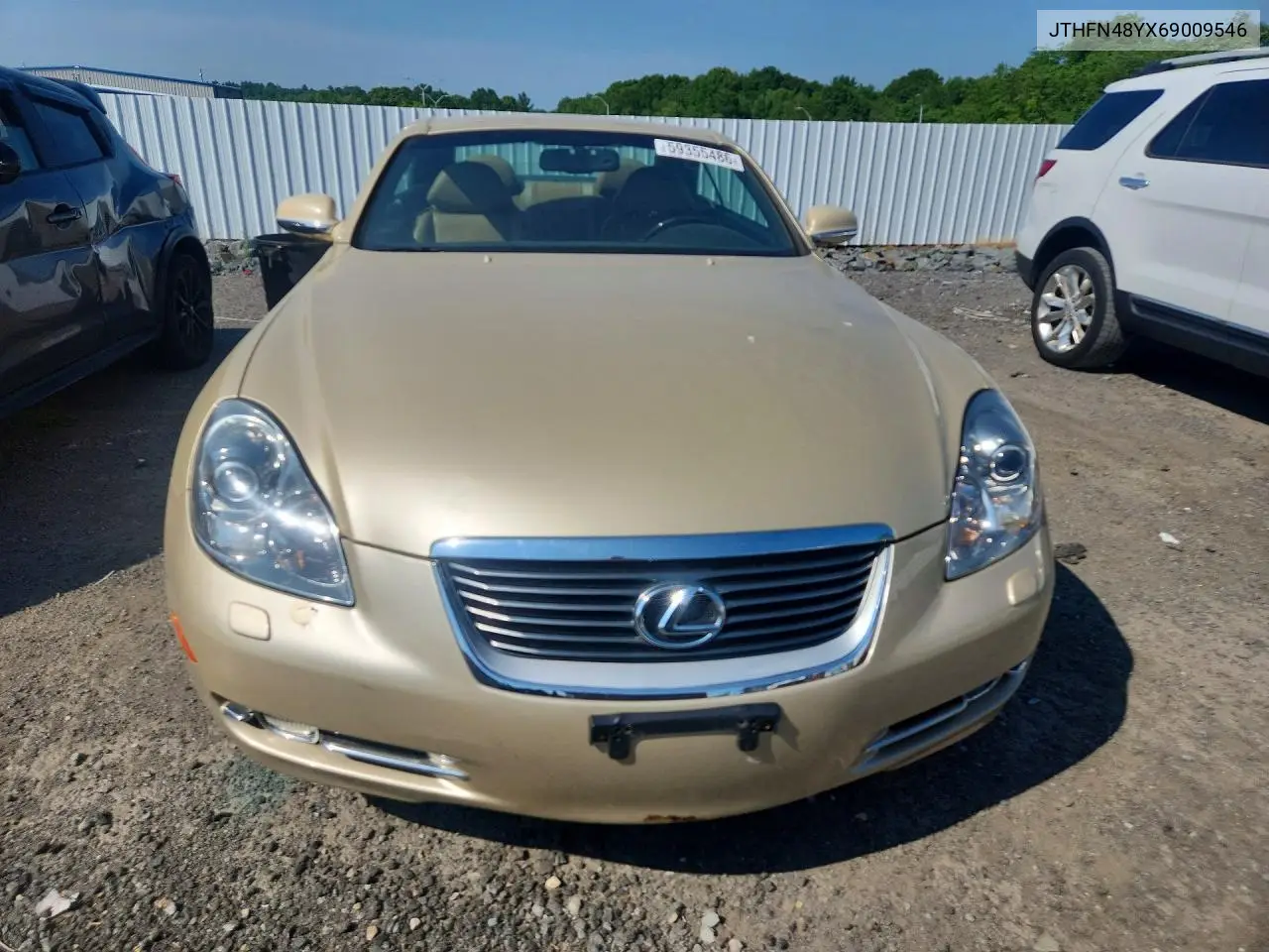 2006 Lexus Sc 430 VIN: JTHFN48YX69009546 Lot: 59355486