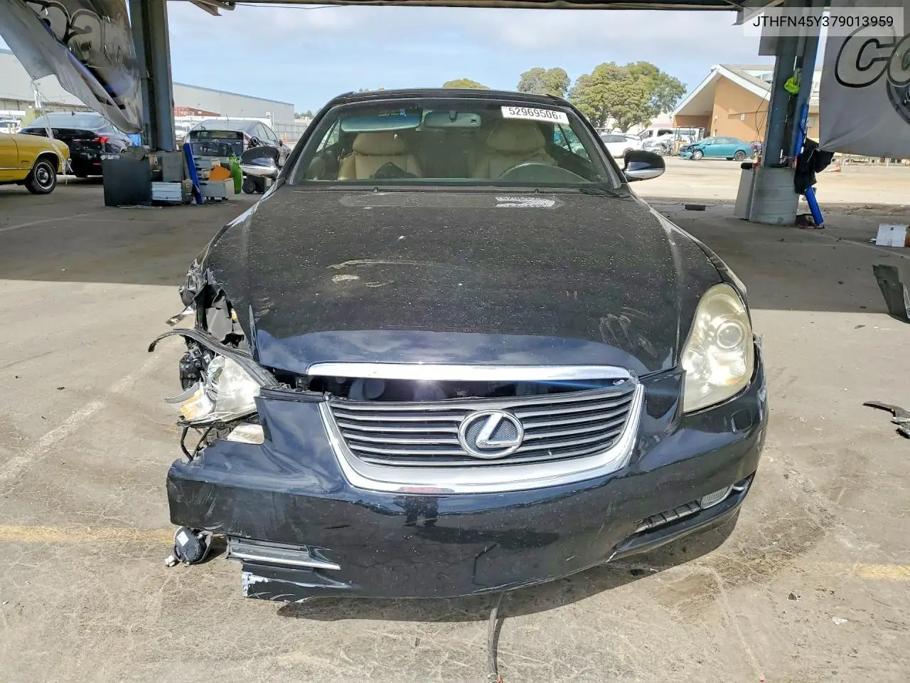 2007 Lexus Sc 430 VIN: JTHFN45Y379013959 Lot: 52969506
