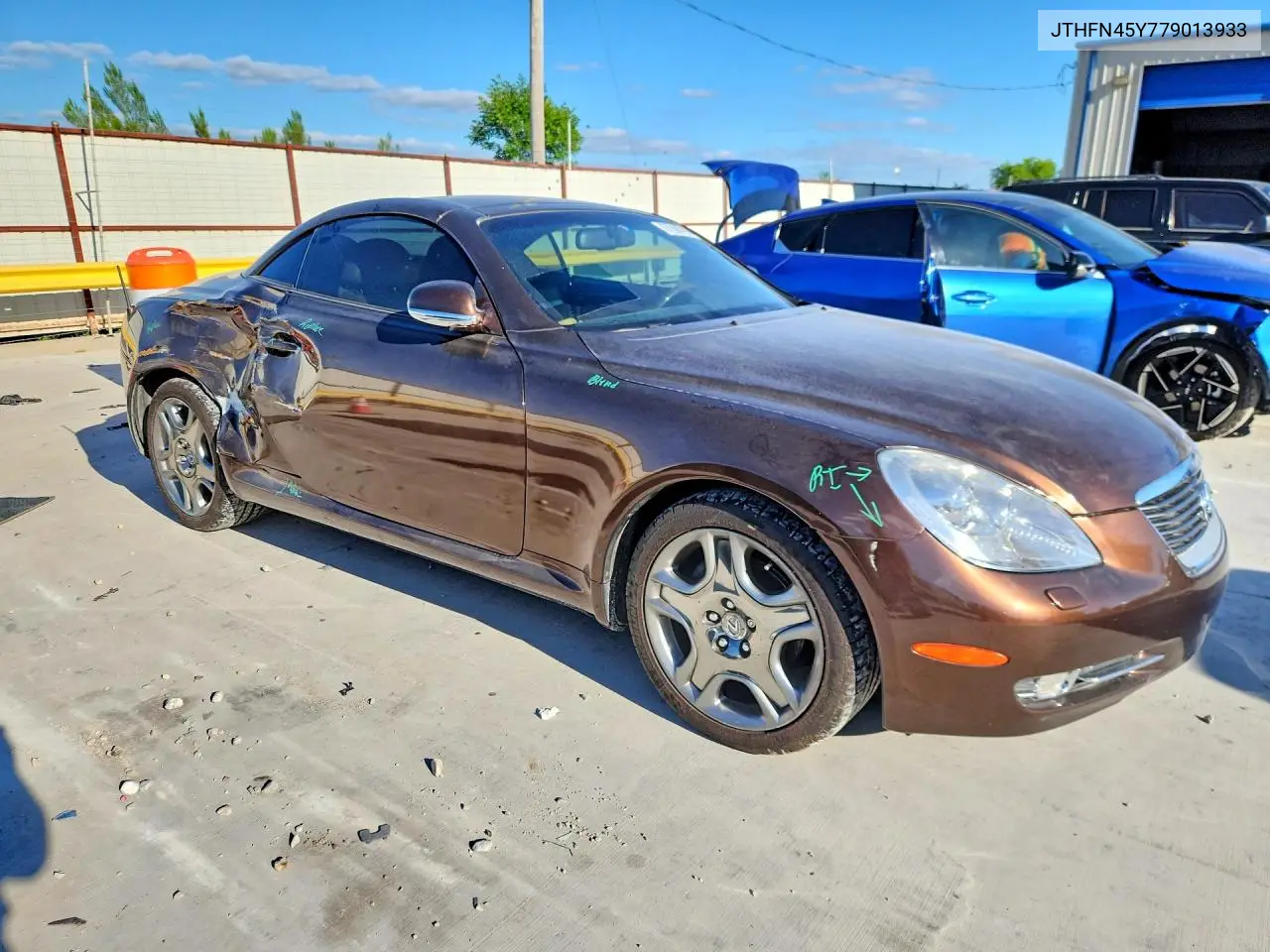 2007 Lexus Sc 430 VIN: JTHFN45Y779013933 Lot: 57566786