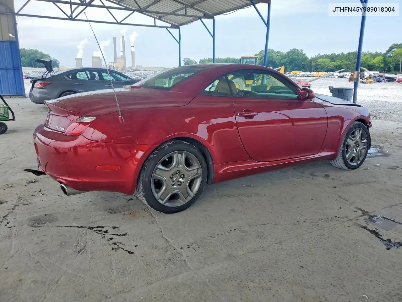 2008 Lexus Sc 430 VIN: JTHFN45Y989018004 Lot: 58821806