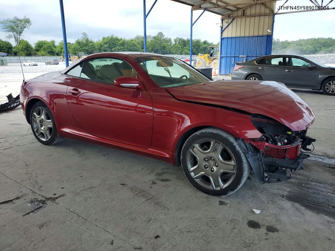 2008 Lexus Sc 430 VIN: JTHFN45Y989018004 Lot: 58821806