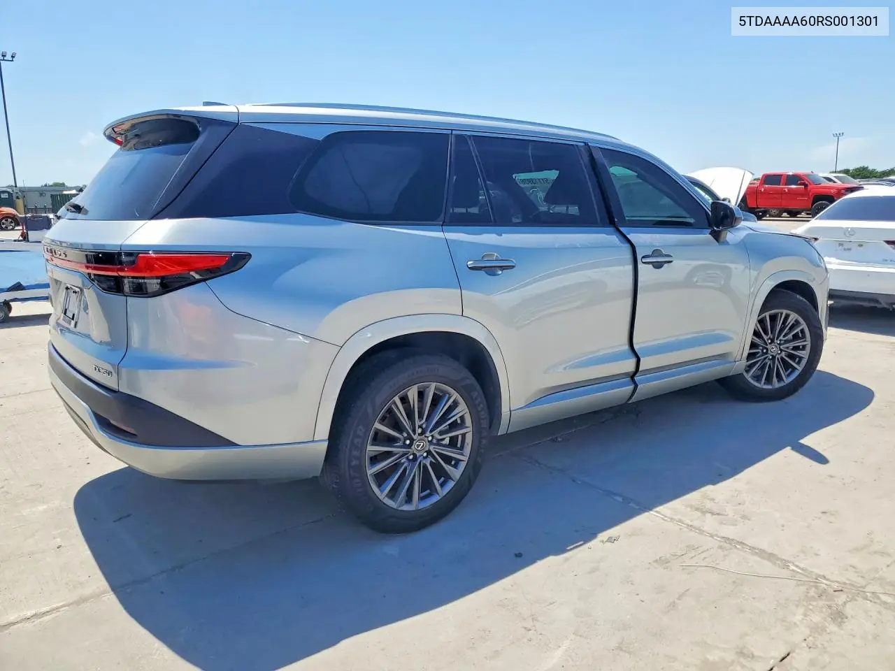 2024 Lexus Tx 350 Base VIN: 5TDAAAA60RS001301 Lot: 51113936