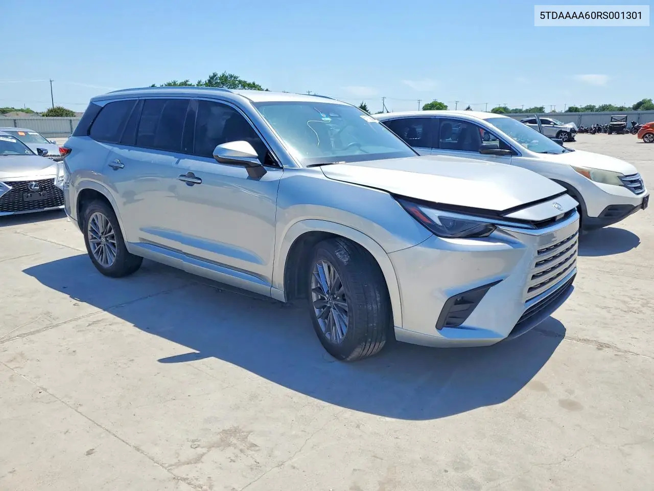 2024 Lexus Tx 350 Base VIN: 5TDAAAA60RS001301 Lot: 51113936