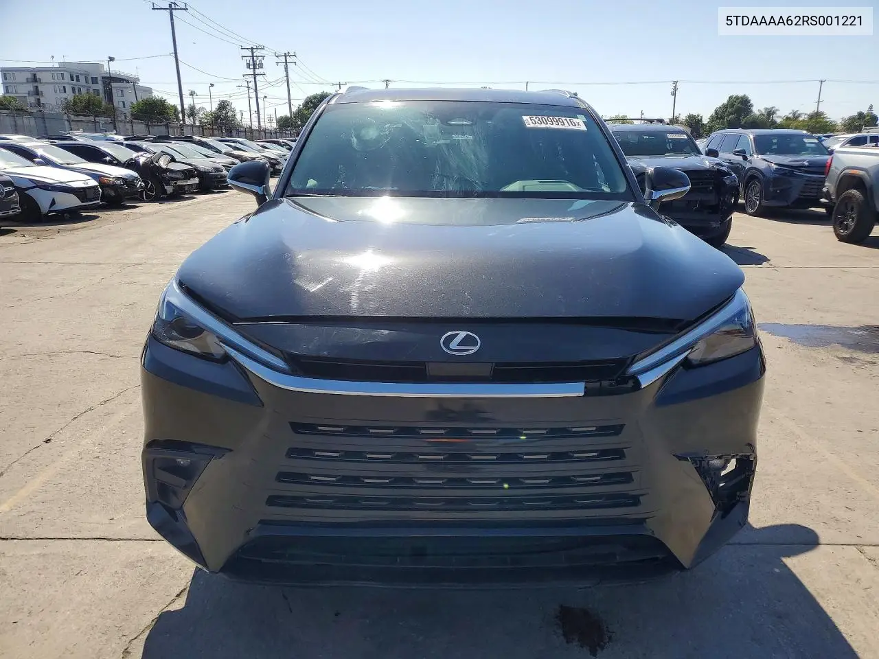 2024 Lexus Tx 350 Base VIN: 5TDAAAA62RS001221 Lot: 53099916