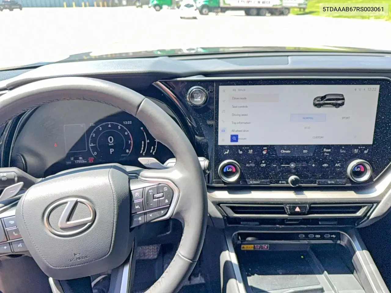 2024 Lexus Tx 350 Base VIN: 5TDAAAB67RS003061 Lot: 54449216