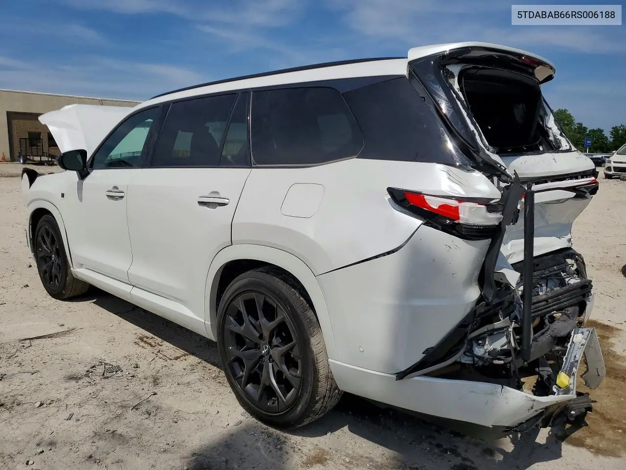 2024 Lexus Tx 500H F Sport Performance Premium VIN: 5TDABAB66RS006188 Lot: 55529816