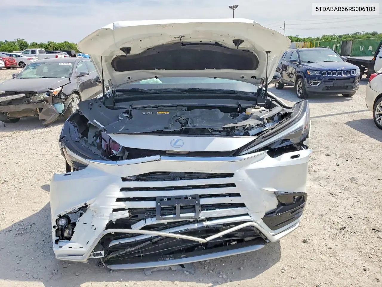 2024 Lexus Tx 500H F Sport Performance Premium VIN: 5TDABAB66RS006188 Lot: 55529816