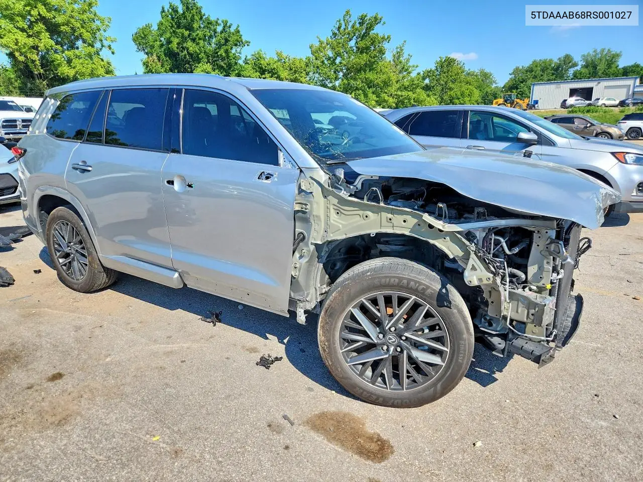 2024 Lexus Tx 350 Premium VIN: 5TDAAAB68RS001027 Lot: 58812116