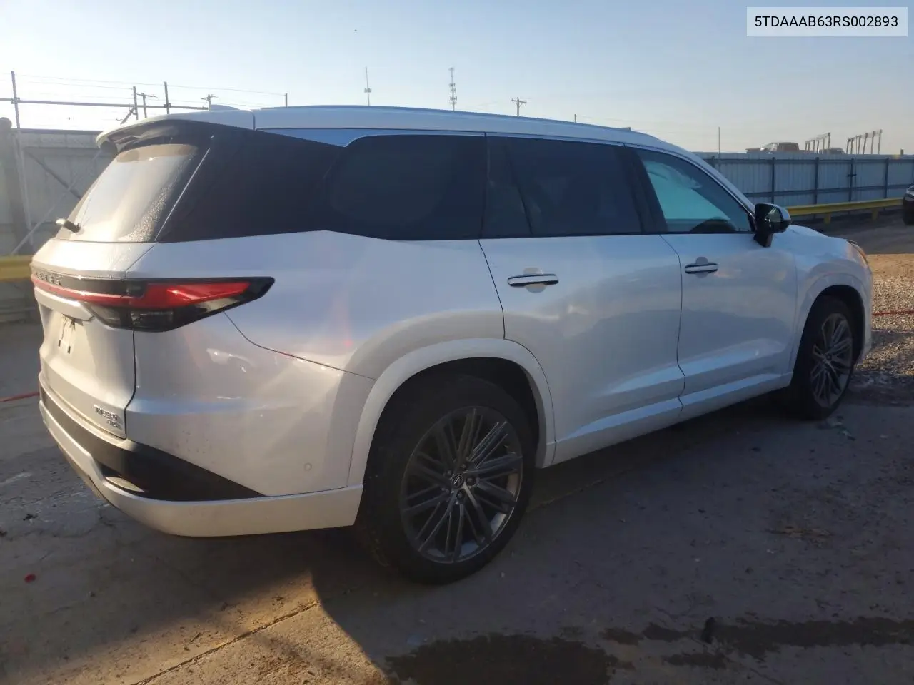 2024 Lexus Tx 350 Luxury VIN: 5TDAAAB63RS002893 Lot: 59241966